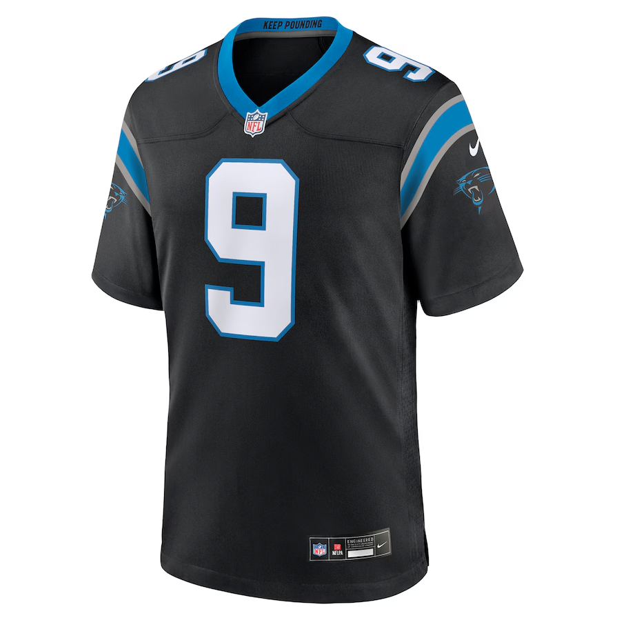 Camisa Carolina Panthers Preta - NFL