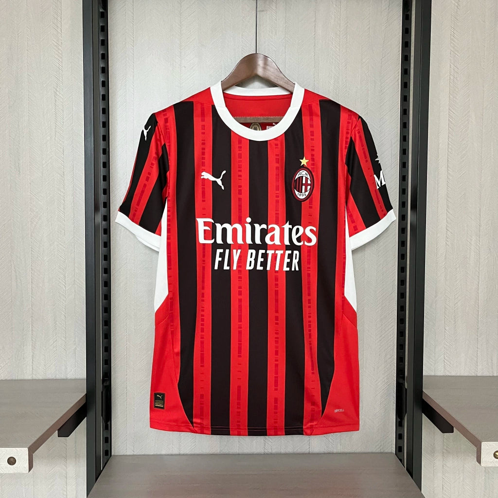 Camisa AC Milan 24/25 Home - Torcedor e Jogador