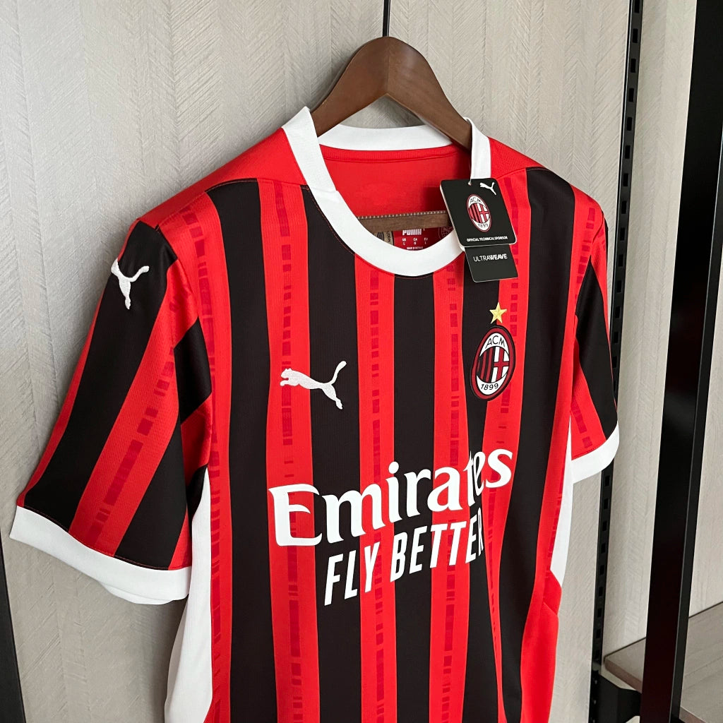 Camisa AC Milan 24/25 Home - Torcedor e Jogador