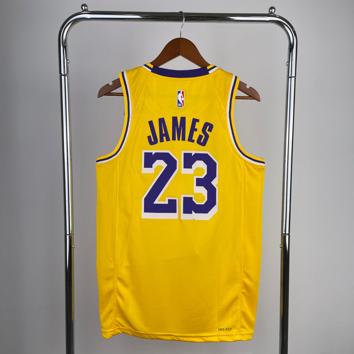 Camisa Regata Los Angeles Lakers Amarela - 23/24 NBA