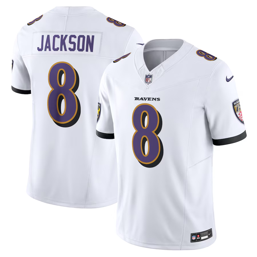 Camisa Baltimore Ravens Branca - NFL